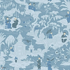 Chinese Toile behang in Ice Blue van Cole & Son