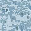 Chinese Toile behang in Ice Blue van Cole & Son