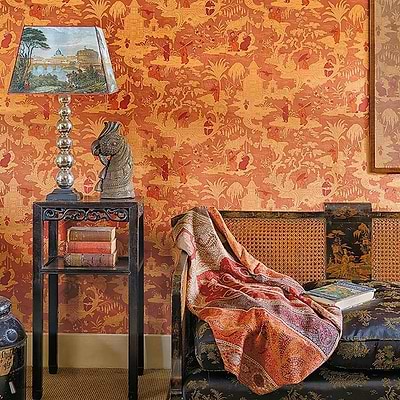 Chinese Toile behang van Cole & Son