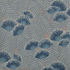 Clarice Tapete in Soft Blue van 1838 wallcoverings