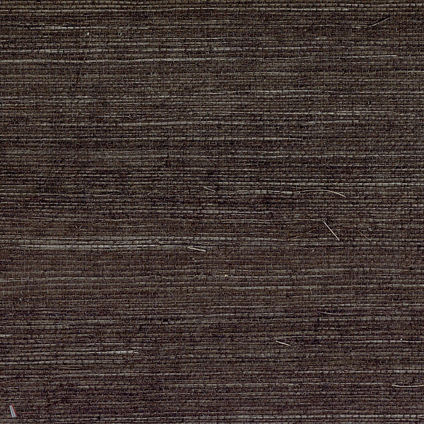 Sisal wallpaper in Noir by CMO Paris