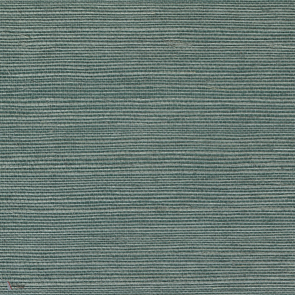 Sisal wallpaper in Ocean by CMO Paris