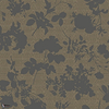 Absence Of Roses Moire behang in Brass van Cole & Son