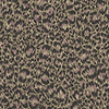 Hand-Painted Leopard behang in Moss & Mauve van Cole & Son
