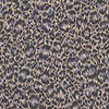 Hand-Painted Leopard behang in Sand & Violet van Cole & Son