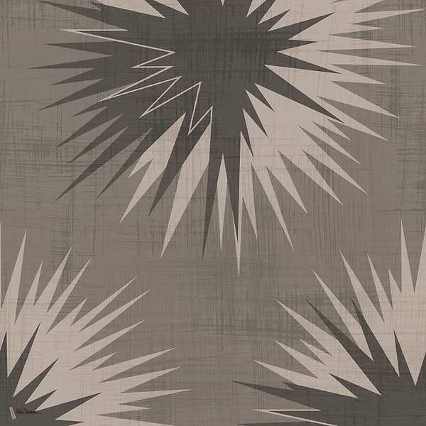 Soft Thistle wallpaper in Dove Grey & Charcoal by Cole & Son