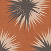 Soft Thistle wallpaper in Ginger & Mocha by Cole & Son