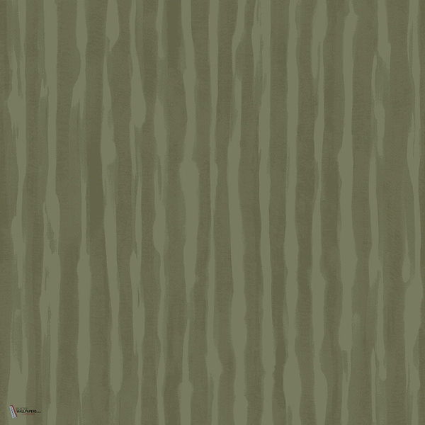 True-Punk Stripe wallpaper in Khaki by Cole & Son