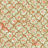 Vivienne Love Andreas wallpaper in Mint & Tangerine by Cole & Son