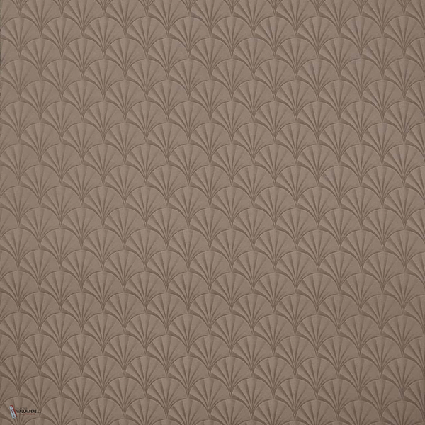 Elodie Tapete in Coral van 1838 wallcoverings