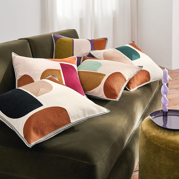 Housse de Coussin Jojoba-Kussen-Casamance-Selected Wallpapers &amp; Interiors