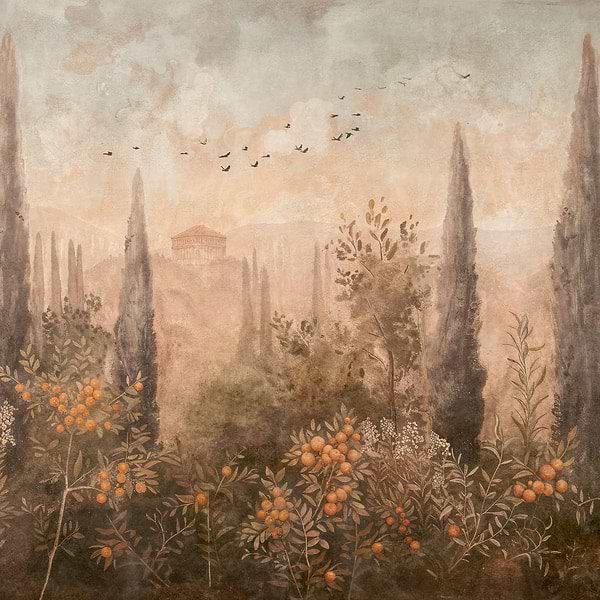 Frutetto behang-Coordonne-Autumn-Non Woven-M2-Selected Wallpapers-Interiors