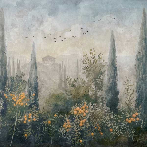 Frutetto behang-Coordonne-Winter-Non Woven-M2-Selected Wallpapers-Interiors