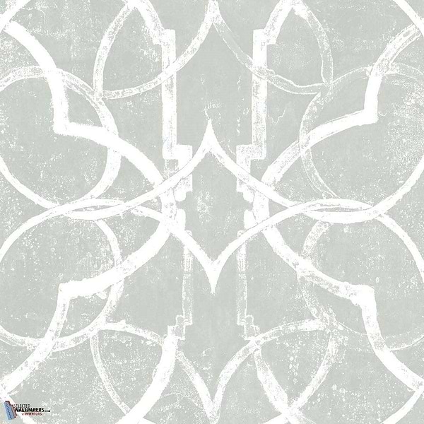 Gothic behang in Amethyst Porcellain van Texam