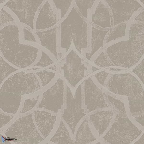 Gothic behang in Beige Royal van Texam