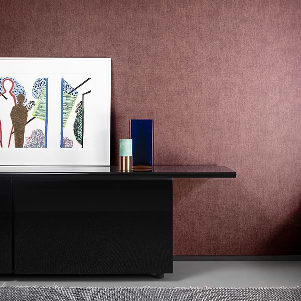 Granville behang van Arte. Tijdloos behang met een realistisch textieleffect.