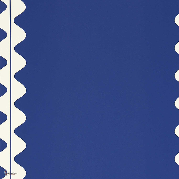 Ric Rac wallpaper in Lapis by Harlequin
