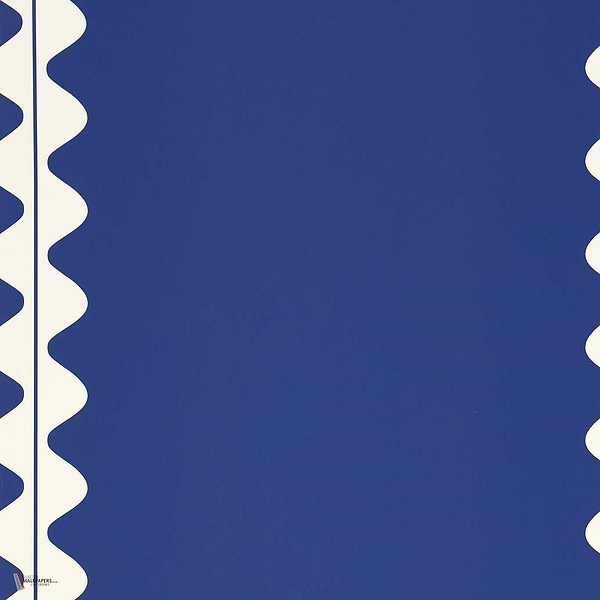 Ric Rac wallpaper in Lapis by Harlequin