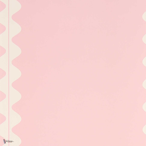 Ric Rac wallpaper in Rose Quartz by Harlequin