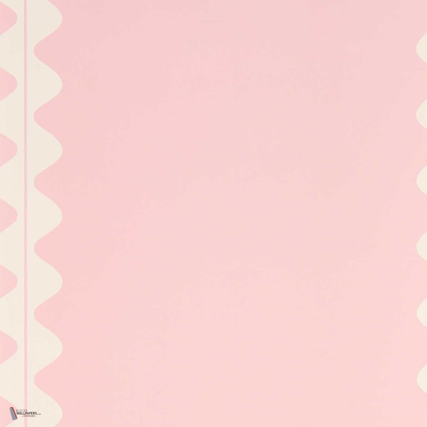 Ric Rac wallpaper in Rose Quartz by Harlequin