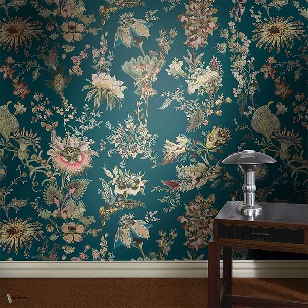 Flora Fantasia wallpaper by House of Hackney