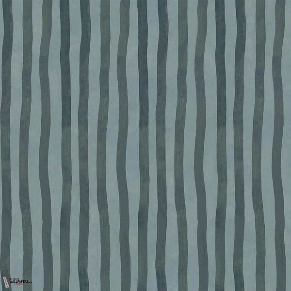 Artist's Stripe behang-House of Hackney-Apatite-200 cm-Rol-Selected Wallpapers-Interiors