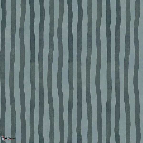 Artist's Stripe behang-House of Hackney-Apatite-200 cm-Rol-Selected Wallpapers-Interiors