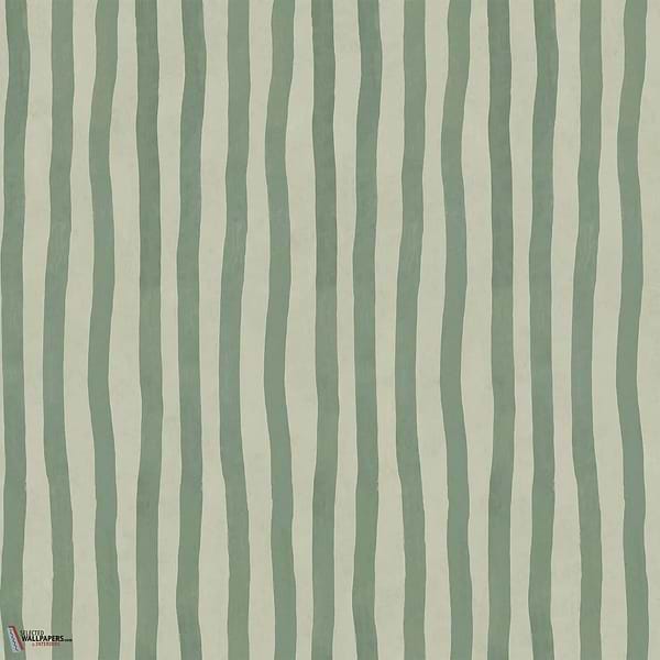 Artist's Stripe behang-House of Hackney-Opal-200 cm-Rol-Selected Wallpapers-Interiors