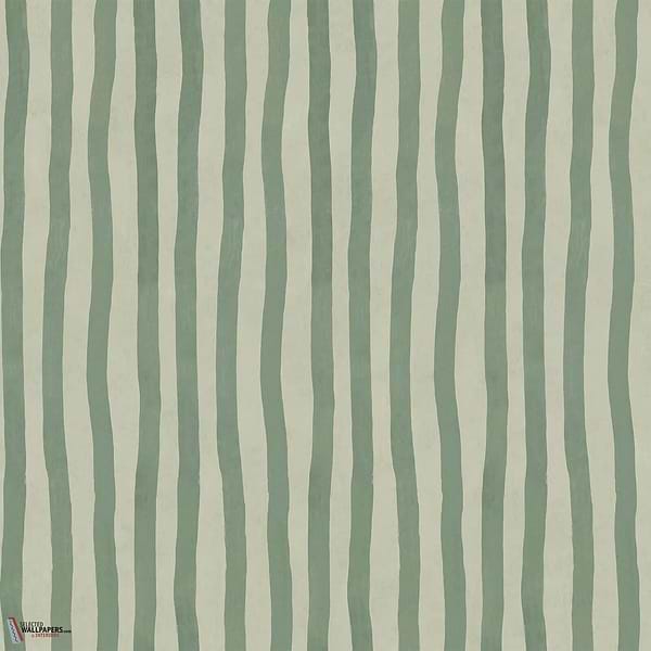 Artist's Stripe behang-House of Hackney-Opal-200 cm-Rol-Selected Wallpapers-Interiors