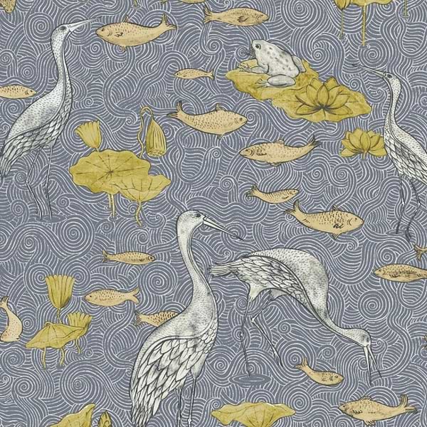 Enchanted River behang-Les Dominotiers-7-Rol-Selected Wallpapers-Interiors