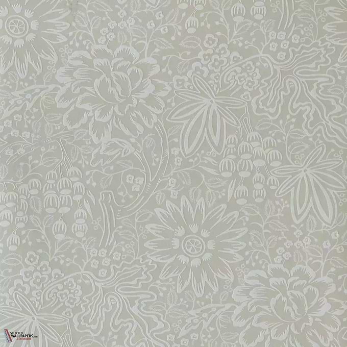 Peony Garden behang-1838 wallcoverings-Ivory-Rol-Selected Wallpapers-Interiors