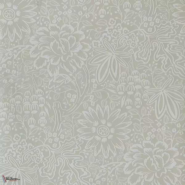 Peony Garden behang-1838 wallcoverings-Ivory-Rol-Selected Wallpapers-Interiors