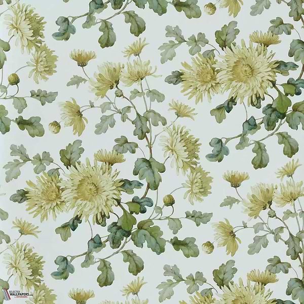 Charlotte behang-1838 wallcoverings-Primrose-Rol-Selected Wallpapers-Interiors