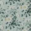 Charlotte behang-1838 wallcoverings-Teal-Rol-Selected Wallpapers-Interiors