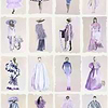Couture Carousel behang-Cole & Son-Lavender pearl-Rol-Selected Wallpapers-Interiors