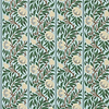 Peony Trellis behang-Morris & Co-Soft Blue/Nettle-Rol-Selected Wallpapers-Interiors