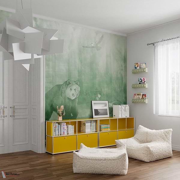 Shivelight behang-Inkiostro Bianco-Selected Wallpapers-Interiors