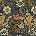 Compton behang-House of Hackney-Midnight-200 cm-Rol-Selected Wallpapers-Interiors