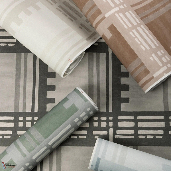 Riven behang-Kelly Wearstler-Selected Wallpapers-Interiors