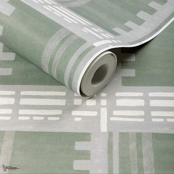 Riven behang-Kelly Wearstler-Selected Wallpapers-Interiors