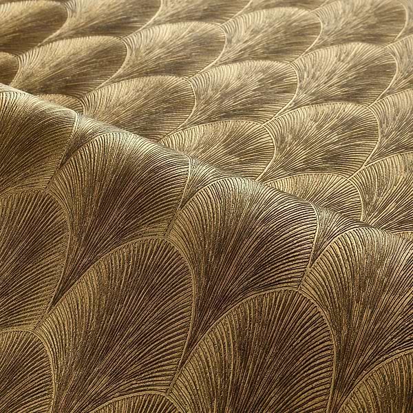 Tourmaline behang-Casamance-Selected Wallpapers-Interiors