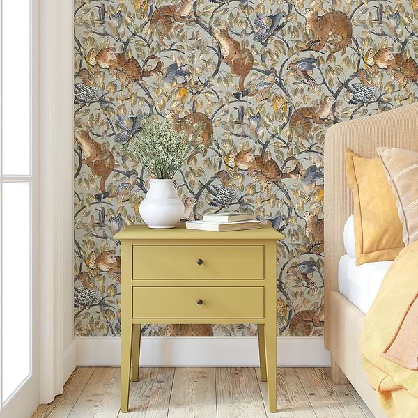 Zippy's Hide and Seek behang-Les Dominotiers-Selected Wallpapers-Interiors