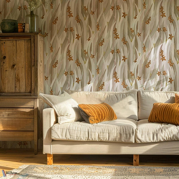 Grass Waves behang-Les Dominotiers-Selected Wallpapers-Interiors