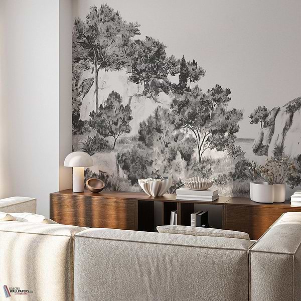 Balade Provençale behang-Les Dominotiers-Selected Wallpapers-Interiors