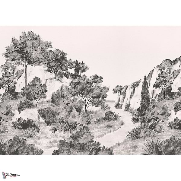 Balade Provençale behang-Les Dominotiers-02-Non Woven (70 cm)-M2-Selected Wallpapers-Interiors