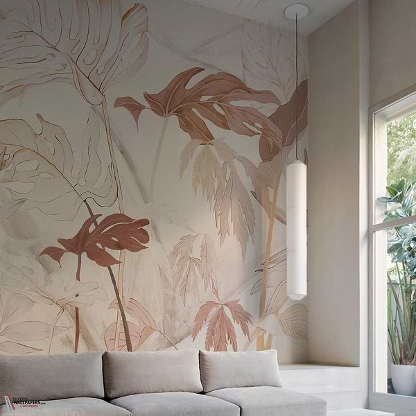 Platino behang-Wall & Deco-Selected Wallpapers-Interiors