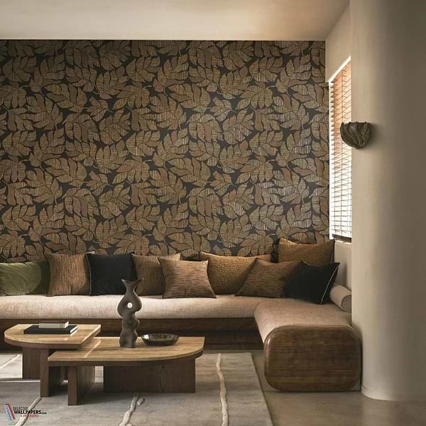 Lontara behang-Casamance-Selected Wallpapers-Interiors
