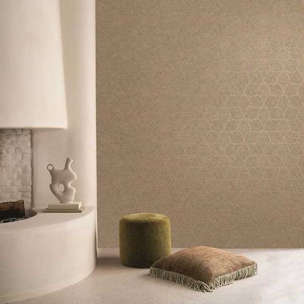 Tressana behang-Casamance-Selected Wallpapers-Interiors