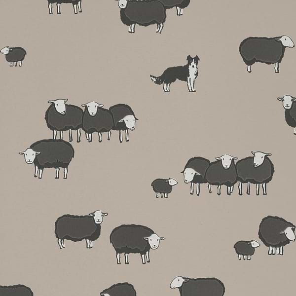 Nip & Lassie behang-Little Greene-Slaked lime - Dark-Rol-Selected Wallpapers-Interiors