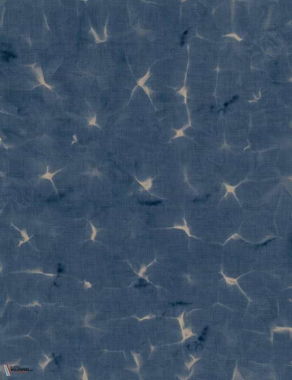 Kanoko behang-Coordonne-Indigo-Non Woven-Rol-Selected Wallpapers-Interiors